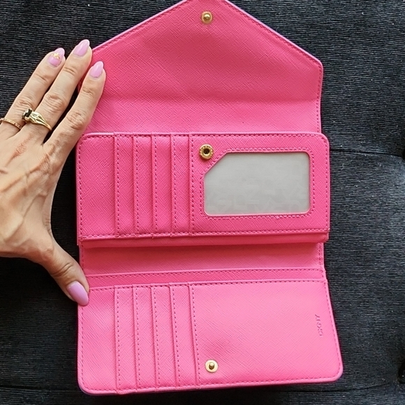 DKNY envelope style leather wallet - Picture 2 of 4